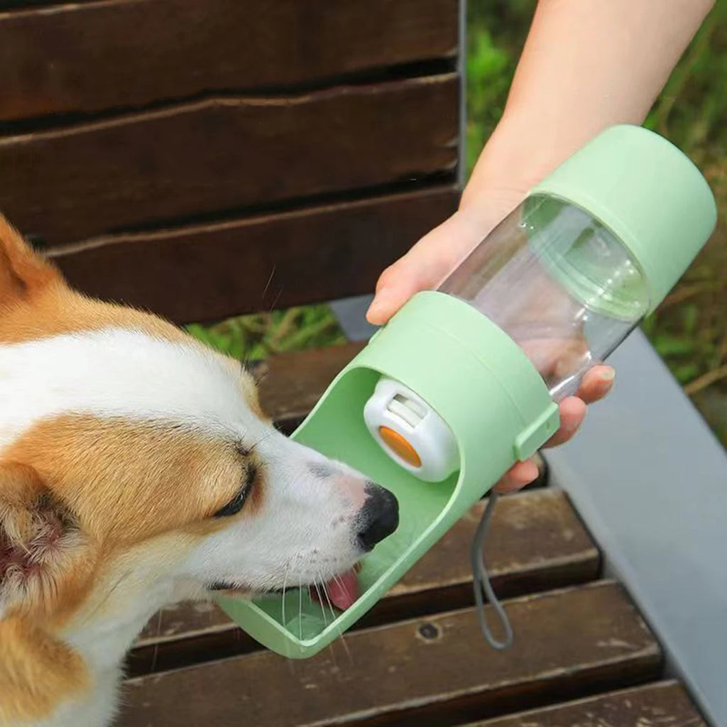 Portable Dog Water Bottle And Food Container