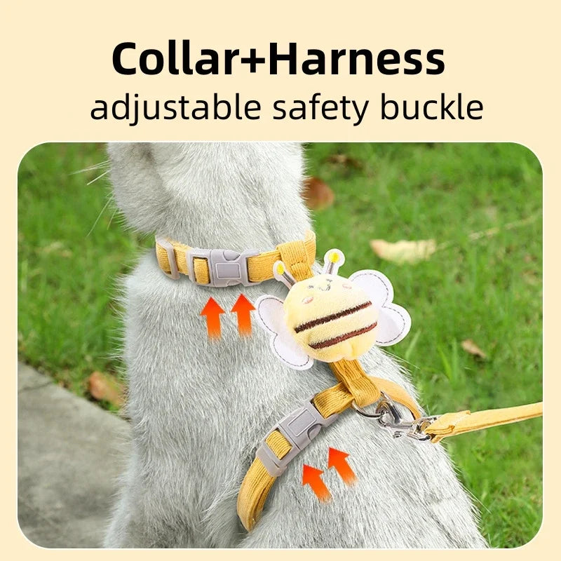 Adjustable Double Layer Collar For Cat