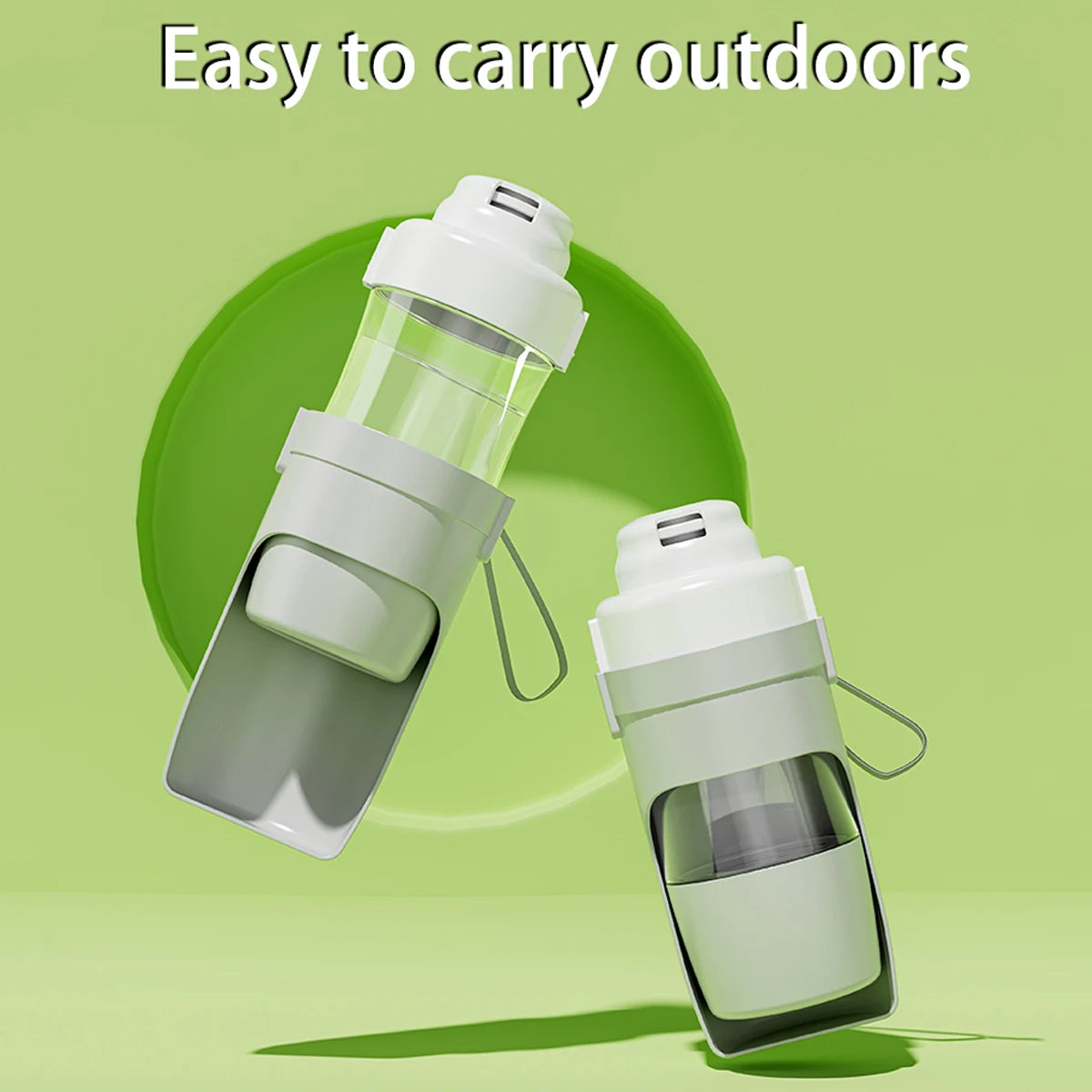 Portable Dog Water Bottle And Food Container