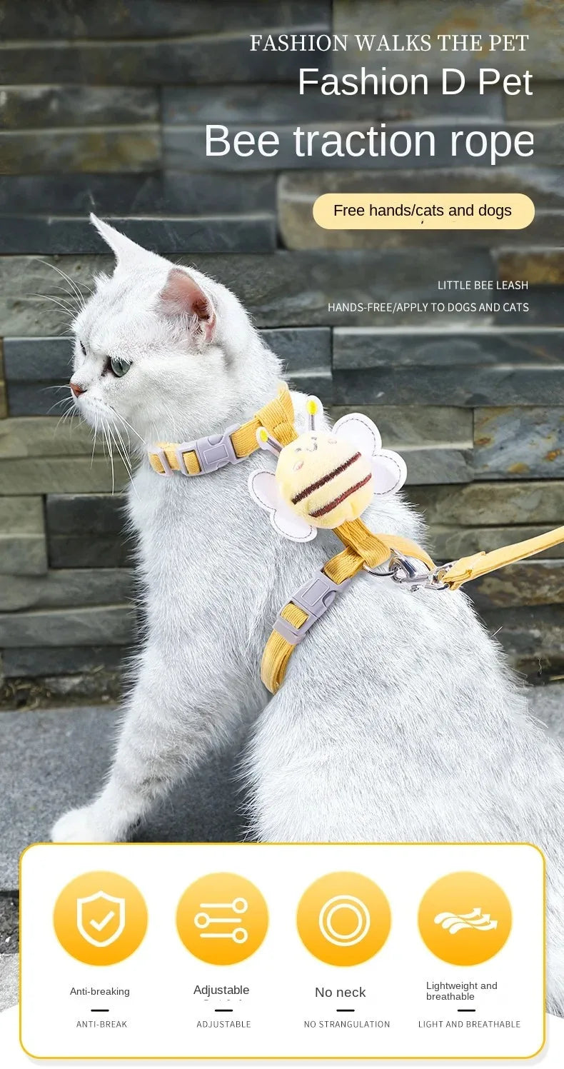 Adjustable Double Layer Collar For Cat