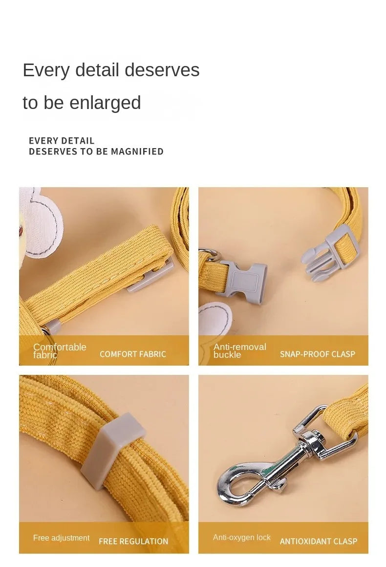 Adjustable Double Layer Collar For Cat